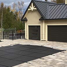 Mesh Winter Pool Cover Mesh Winter Pool Cover